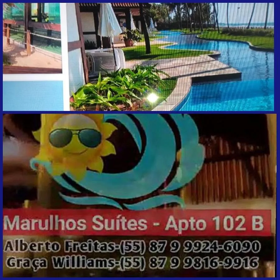 Apartamento Marulhos Suites Pôrto das Galinhas